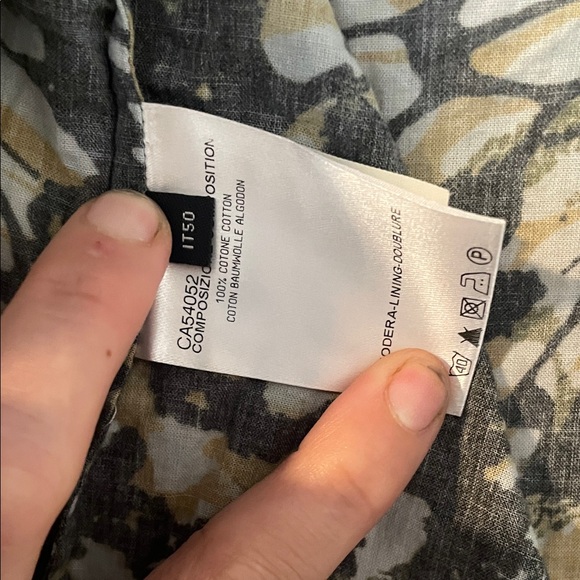 Alexander McQueen Stylish Black and Gold Patterned Shirt Sz IT50 - Picture 5 of 8